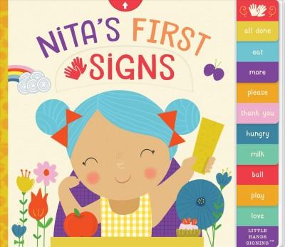 Nita's First Signs written by Kathy MacMillan with illustrations by Sara Brezzi