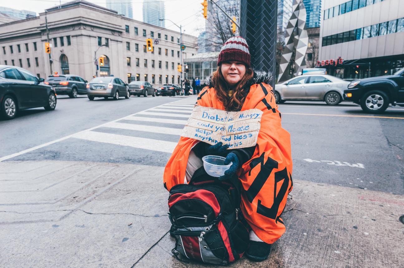 hungry and homeless