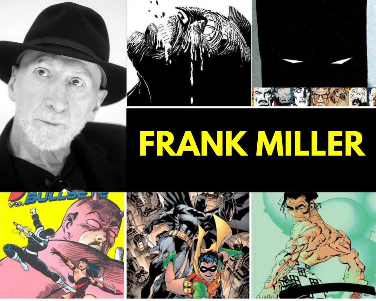 photo collage frank miller and books