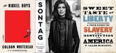 book cover of The nickel Boys, picture of Susan Sontag