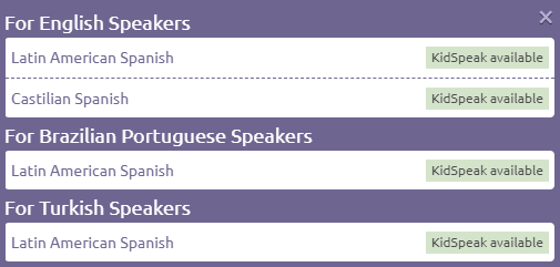 Spanish Dialects on Transparent