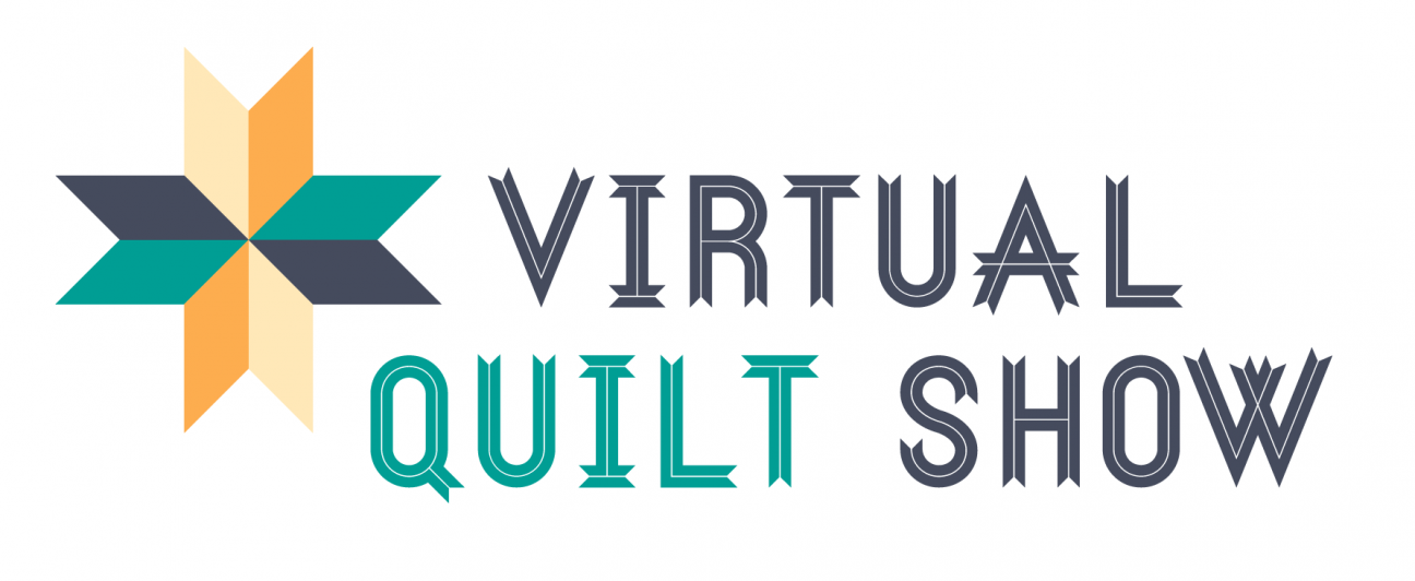 Virtual Quilt Show with quilt block logo