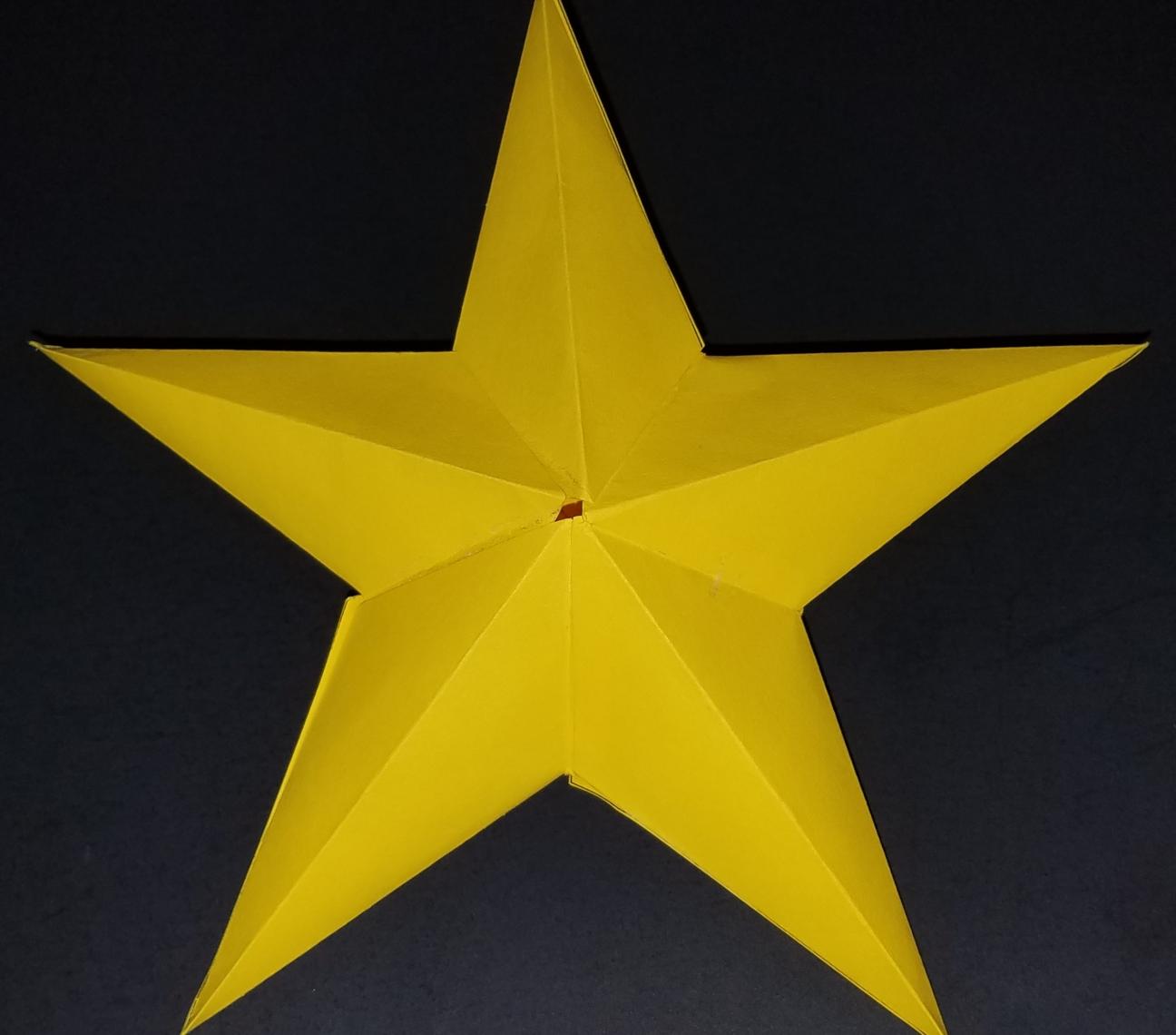 Yellow Star Lantern