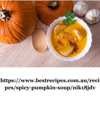 spicy pumpkin soup