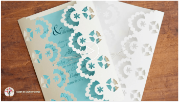 Cricut Crafts Lace Greeting Cards