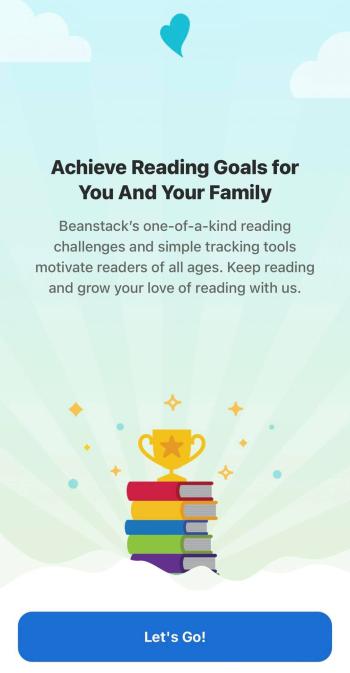 Beanstack Let's Go Screen