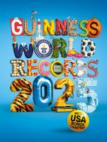 Book cover of Guinness World Records 2025