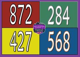 Gryffindor - 872, Hufflepuff - 427, Slytherin - 284, Ravenclaw - 568