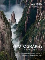 Book cover of Photographs from the Edge, with mountains covered in greenery
