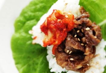 Korean Beef Lettuce Wraps