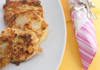 Parmesan Crusted Crushed Turnips