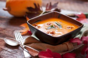 Smoked Sausage, Butternut Squash, and Wild Rice Soup