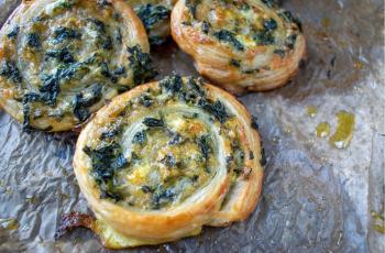 Italian Spinach Pinwheels