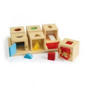 Peekaboo Lock Boxes sensory toy