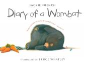 book cover for diary of a wombat by jackie french
