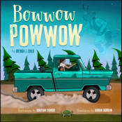 book cover for bowwow powwow by brenda child