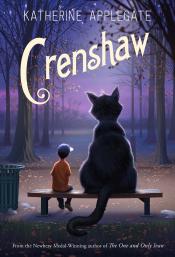 book cover for crenshaw by katherine applegate