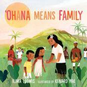 book cover for 'Ohana Means Family by Ilima Loomis