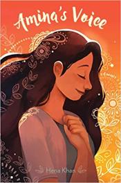 book cover for Amina's Voice by Hena Khan