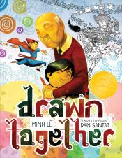 book cover for Drawn Together by Minh Le