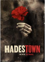 A show poster for the play Hadestown.
