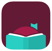 Libby App logo of someone reading a book