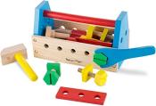 wooden toy tool kit