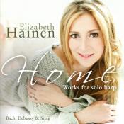 CD cover for "Home: Works for Solo Harp" by Elizabeth Hainen