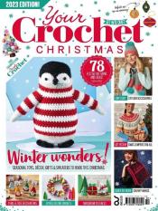 Magazine cover for "Your Crochet Christmas 2023"