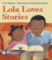book cover of Lola Loves Stories