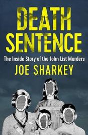 Death Sentence by Joe Sharkey, black and white family photo of four people, faces cut out of photo