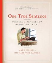 cover of one true sentence book