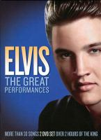 DVD cover for Elvis the Great Performances