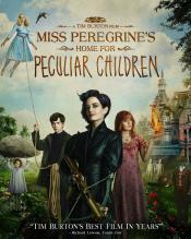 Movie titled, "Miss Peregrine’s Home for Peculiar Children"