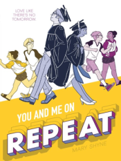 Book titled, "You and Me on Repeat"