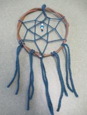 Photo of completed dream catcher.