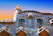 Photo of Antoni Gaudi's Casa Batllo in Barcelona