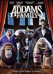 DVD cover for 2019 animated Addam's Family