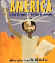 america a book of opposites book cover image