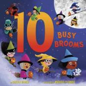 Cover of "10 busy brooms" by Carole Gerber