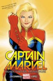 book cover of Captain Marvel graphic novel