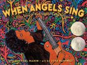 Cover of "When Angels Sing: The Story of Rock Legend&nbsp;Carlos&nbsp;Santana"&nbsp;by Michael James Mahin