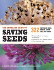 Book cover: The complete guide to saving seeds