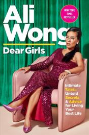 book cover of Ali Wong sleeping on a chair