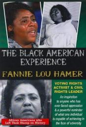DVD cover for Fannie Lou Hamer has several photos of her on the cover
