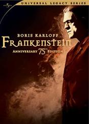 Cover of 75th anniversary edition of Frankenstein movie