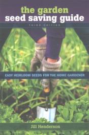 Book cover: The garden seed saving guide