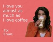 gilmore girls valentine's day coffee