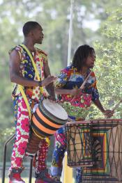 Juneteenth drummers