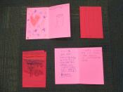 handmade Thank you notes from Shell Elementary EDEP class 2019